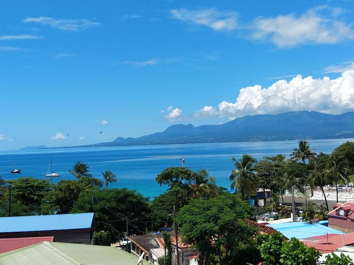 Appartement Vue Mer Et Montagne A 100M De La Plage Le Gosier  Buitenkant foto